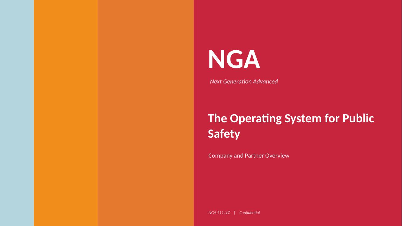 NGA 911 presentation slide 1